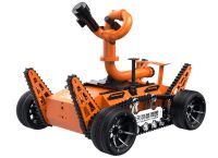 全地形消防滅火機(jī)器人【輪式履帶擺臂】 (第1代，升降云臺及氣體二合一探測裝置+語音控制